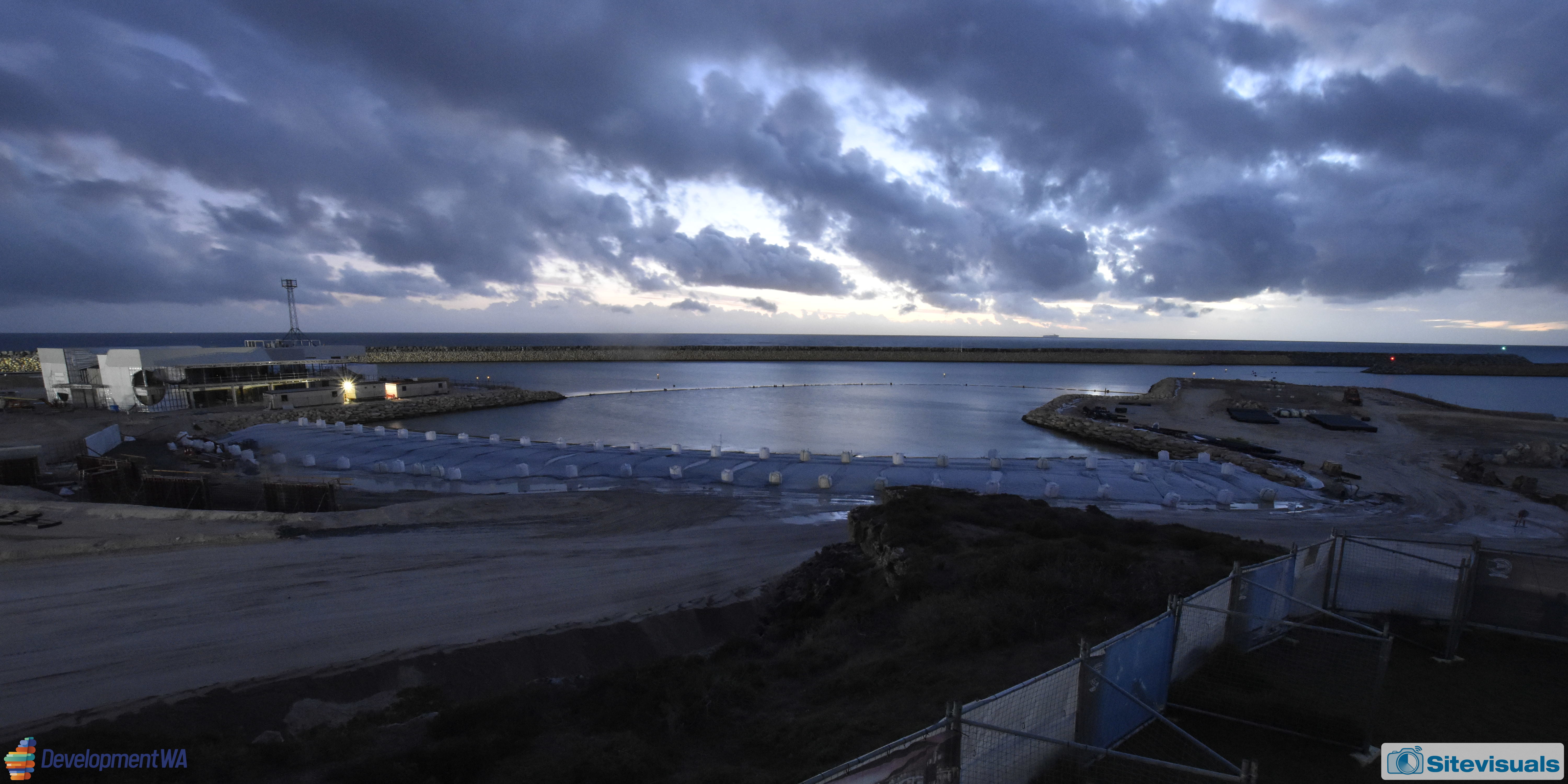 Ocean Reef Marina, Southern Breakwater, 30-Jun-2025 6:00 pm